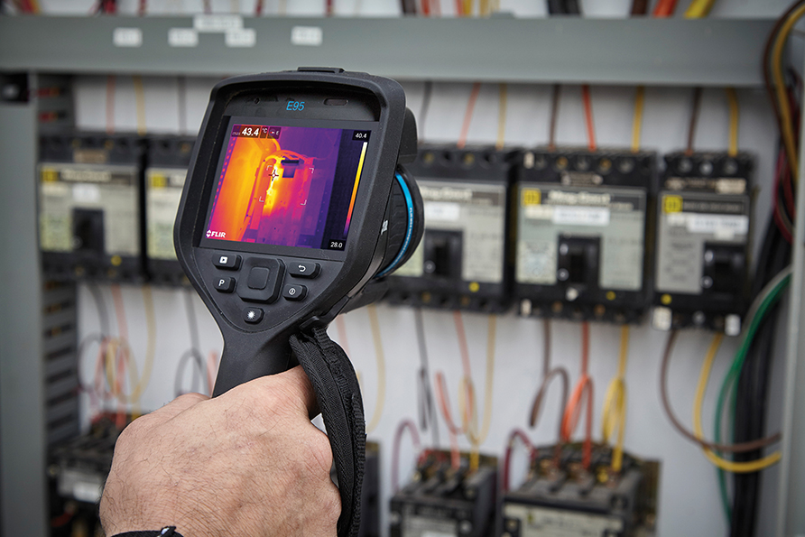 Thermal imaging detects hidden water leaks in home inspections
